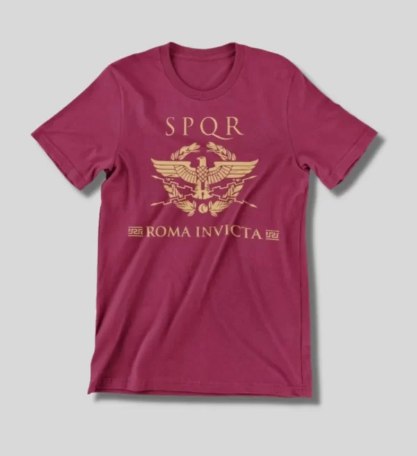 Camiseta SPQR Roma Invicta