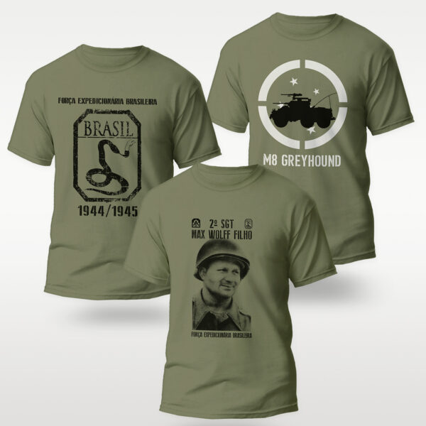 Pack de Camisetas Força Expedicionária