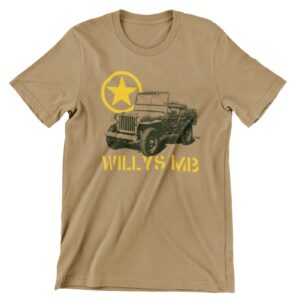 Camiseta Willys Khaki